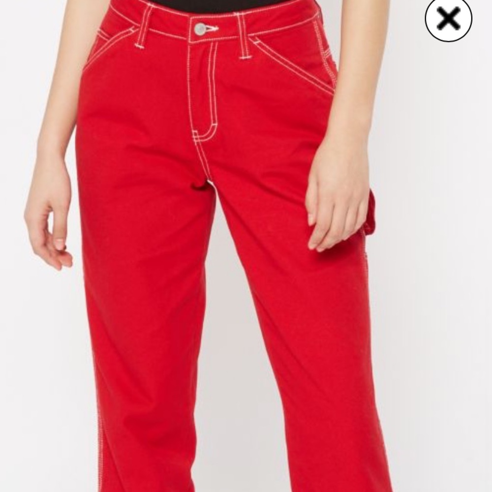 NWOT Dickies red cargo pants.